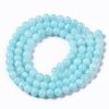 sz353 Jadeit kamień naturalny 8mm pasmo 38cm